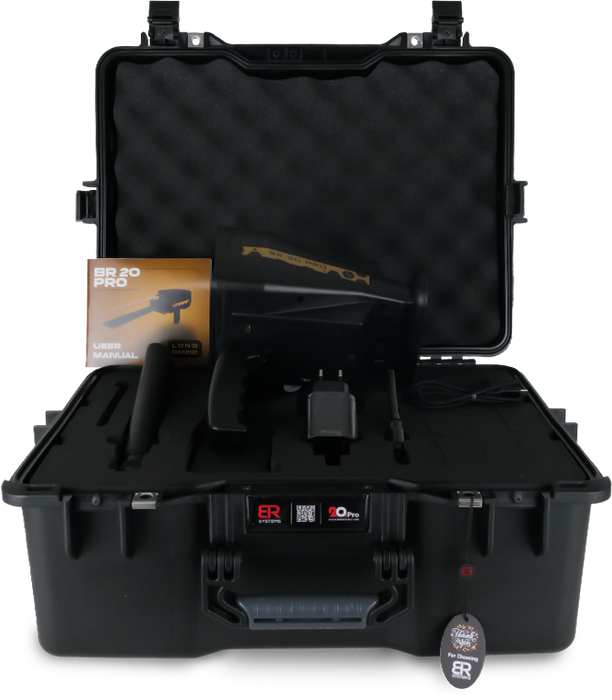 BR SYSTEMS 20 PRO Gold and Metal Detector - REFURBISHED