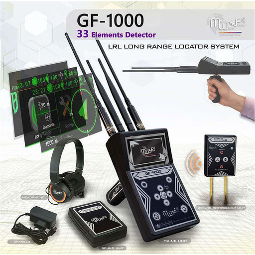 MWF GF 1000 Diamond Locator Metal Detector