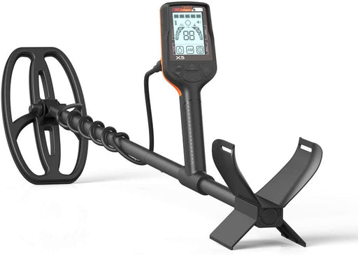 QUEST X5 Metal Detector with 9"x5" Waterproof Search Coil
