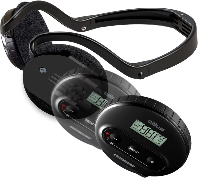 XP Deus Lite Metal Detector with 11 Search Coil and WS4 Headphones