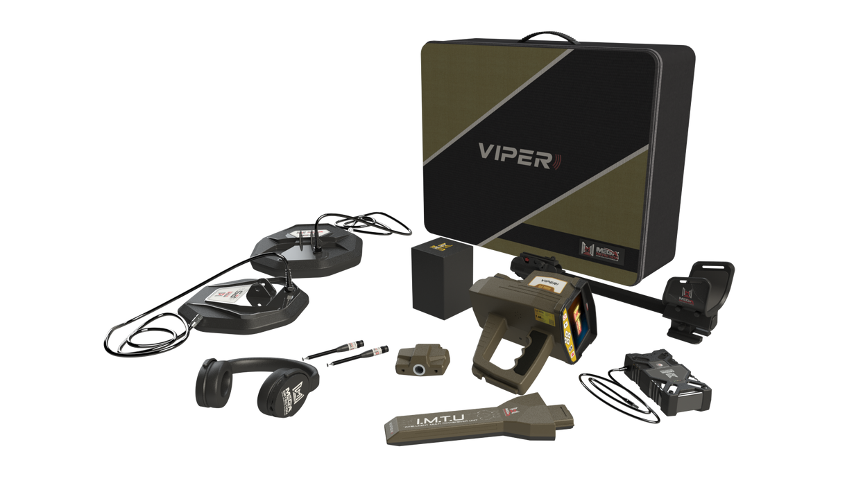 Mega Detection Viper Professional Metal Detector