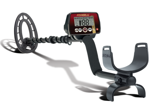 Fisher F22 Metal Detector with 9" Weatherproof Search Coil