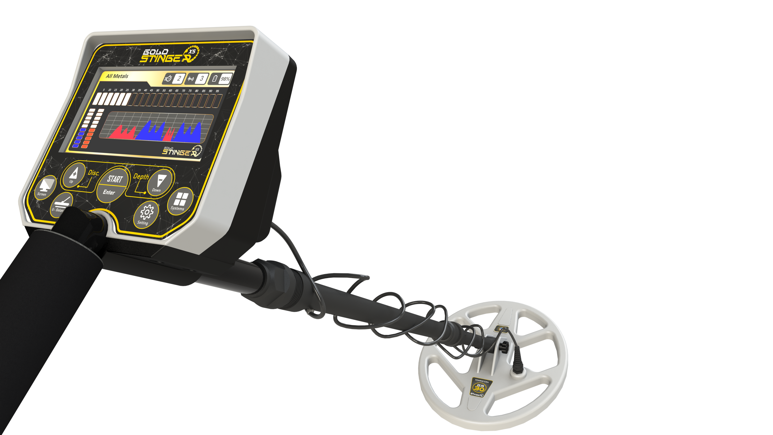 Stinger Detectors Gold Stinger X5 Metal Detector — Detector Power