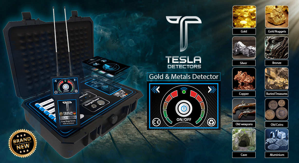 Tesla Goldex Long Range Metal Detector