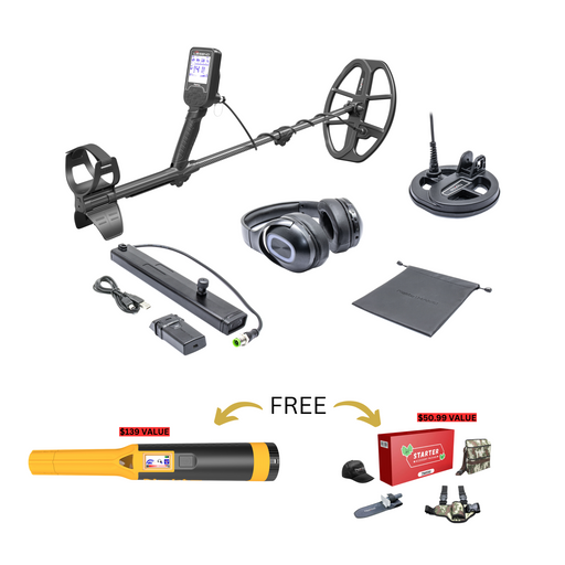 NOKTA The Legend Pro Pack Waterproof Metal Detector with 11" and 6" DD Search Coil