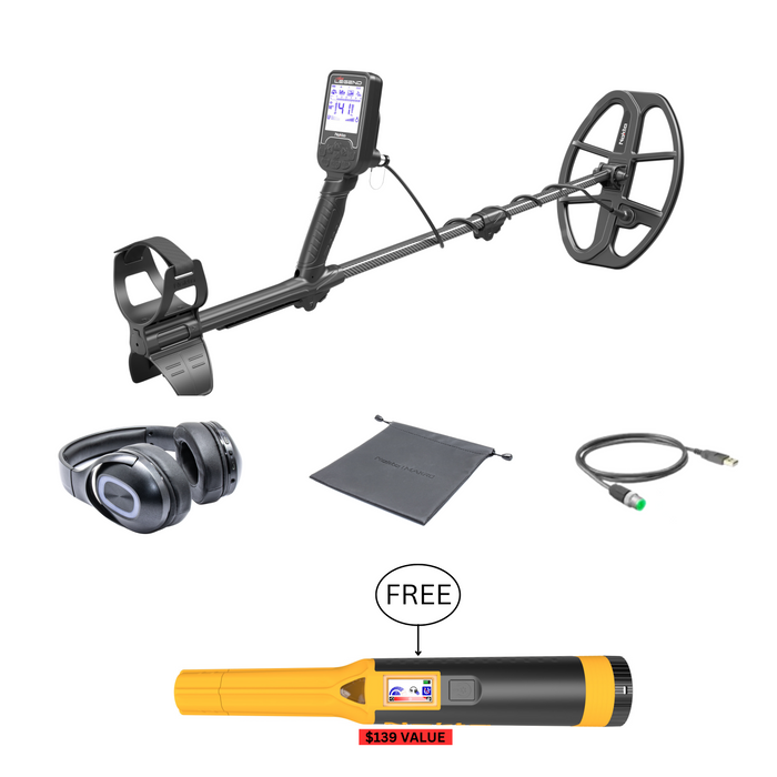 The Legend WHP Waterproof Metal Detector with 11" DD Search Coil