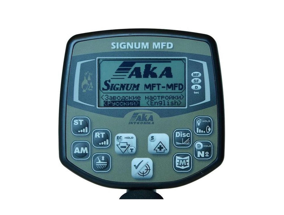 AKA Signum MFD Metal Detector with 11" DD Search Coil