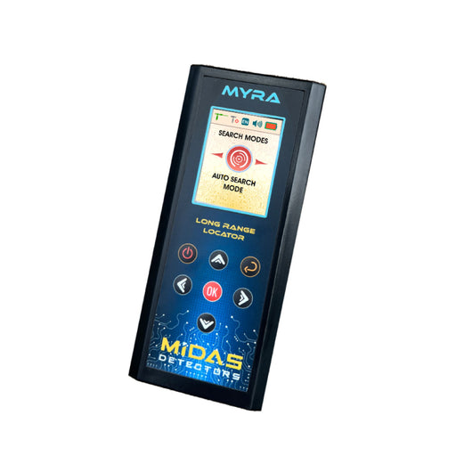 Midas Detectors Myra Long Range Metal Detector – Pro Pack