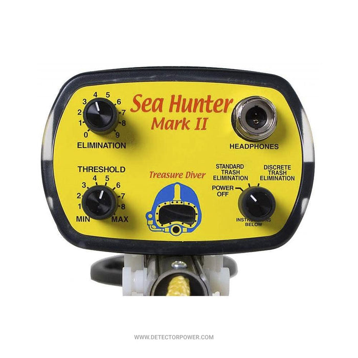 GARRETT Sea Hunter Mark II Waterproof Metal Detector with 8" Search Coil