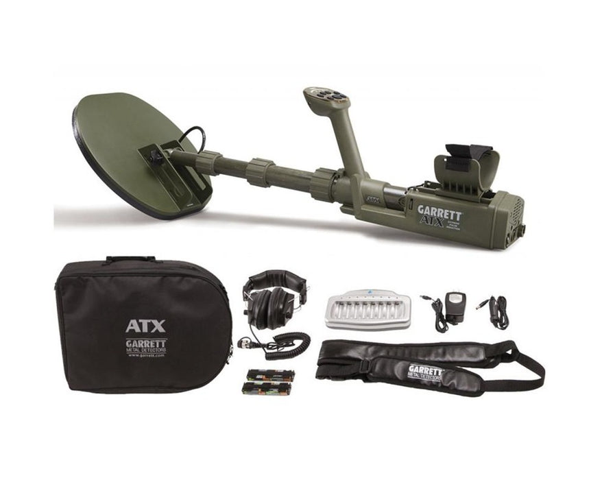 GARRETT ATX Extreme PI Waterproof Gold Metal Detector with 11"x13" Search Coil