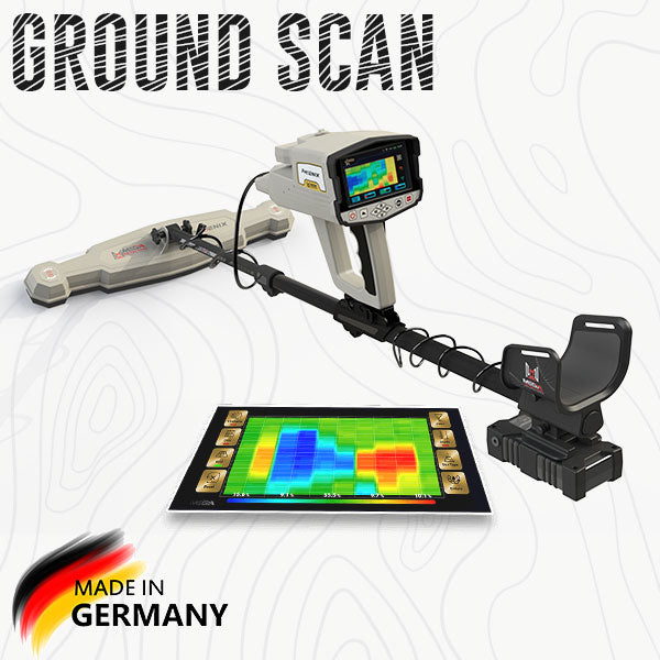 Mega Detection Phoenix 3D Ground Scanner Professional Metal Detector