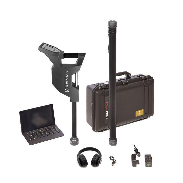 OKM Rover C4 3D Metal Detector + Windows Tablet PC and Visualizer 3D Software