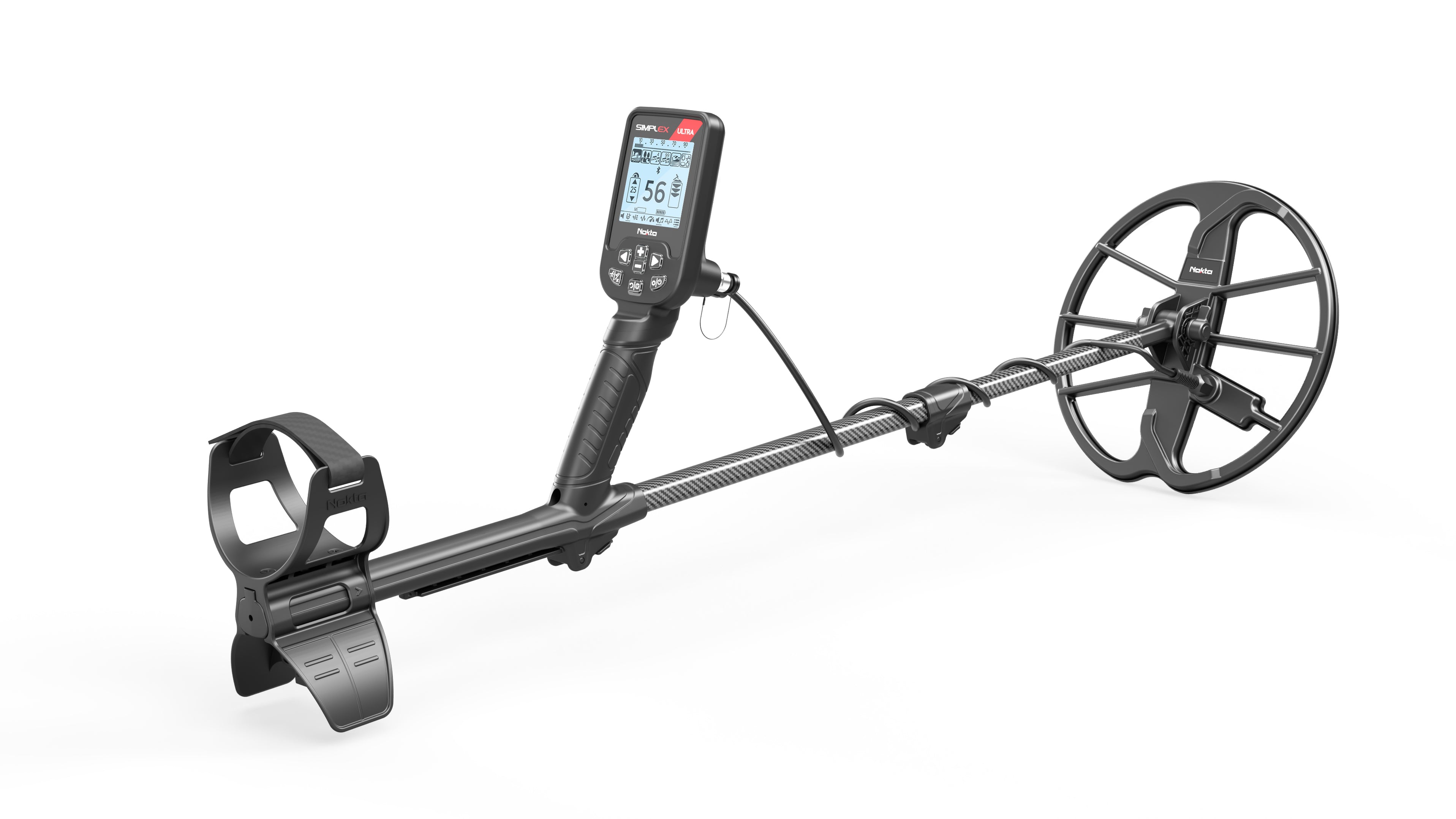 NOKTA Simplex Ultra Waterproof Metal Detector with 11" DD Search Coil ...