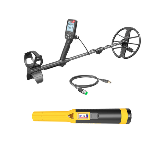 NOKTA Simplex Ultra Waterproof Metal Detector with Wireless Headphones Pack and with 11" DD Search Coil + Pinpointer
