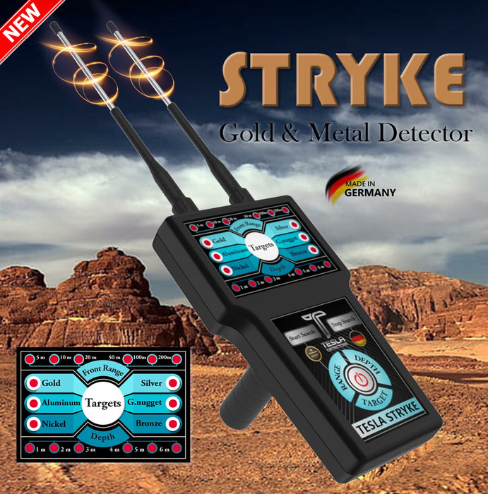 Tesla Stryke Long Range Metal Detector
