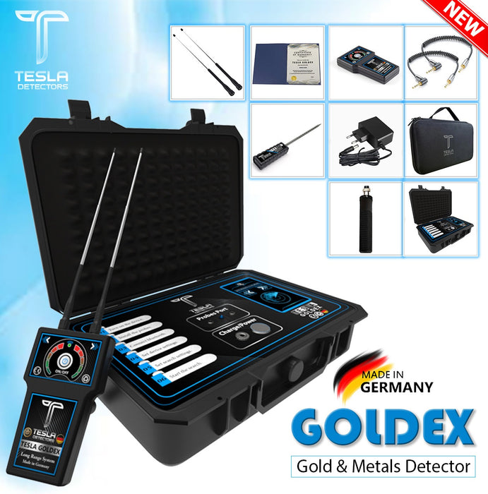 Tesla Goldex Long Range Metal Detector