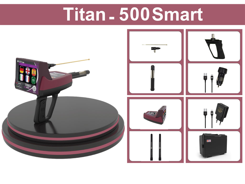 GER Detect Titan 500 Smart Long Range Diamond Detector — Detector Power