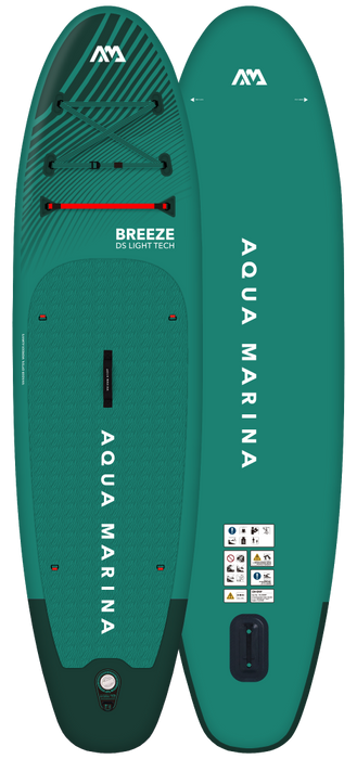 Aqua Marina Breeze 9’10” Inflatable Stand Up Paddle Board with Kit