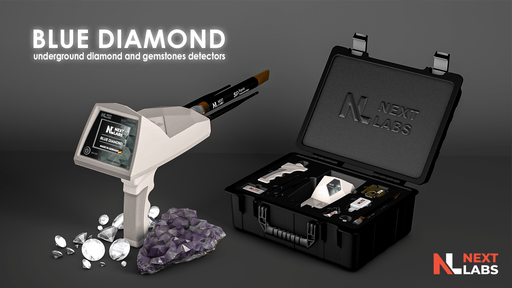 Electra Diamond Detector - Diamond and gemstone detector 100 meters  underground 