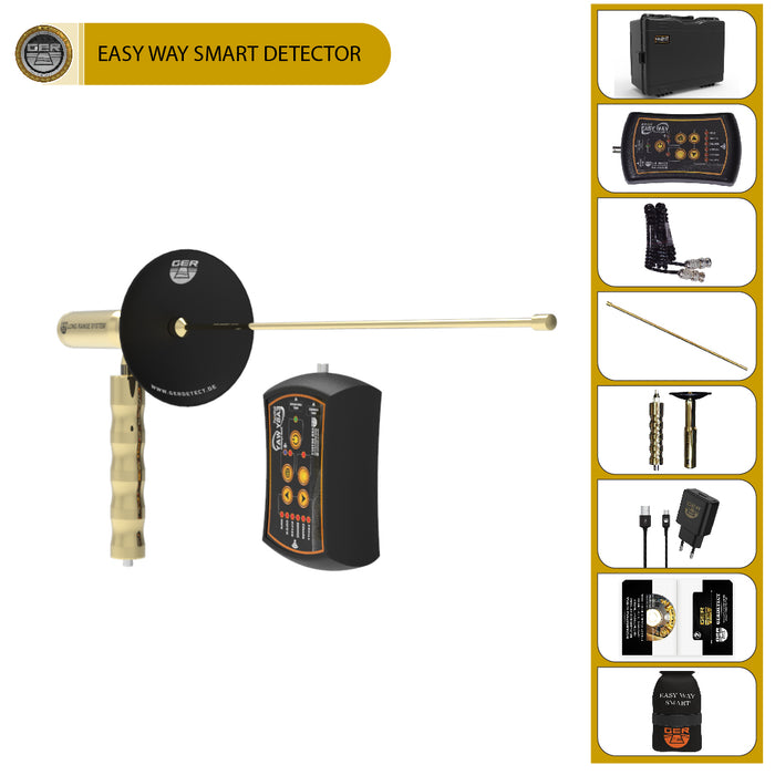 GER Detect Easy Way Smart Dual System Metal Detector