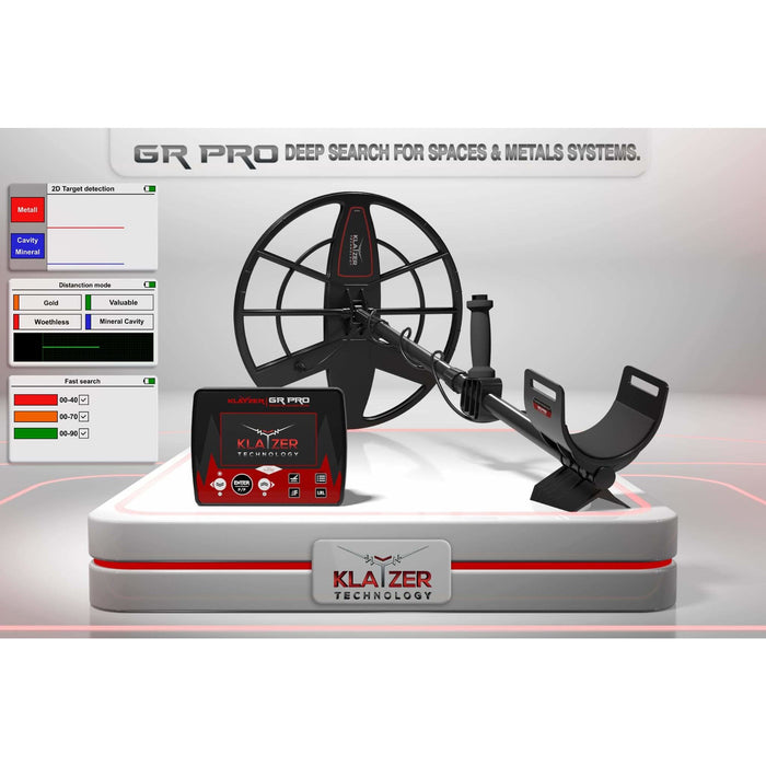 Klayzer Technology GR Pro 2D Long Range Metal Detector