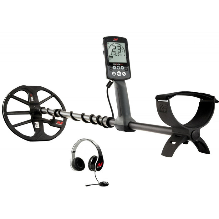 Minelab Equinox 600 Waterproof Metal Detector With 11" DD Search Coil + Minelab Pro Find Pinpointer 20
