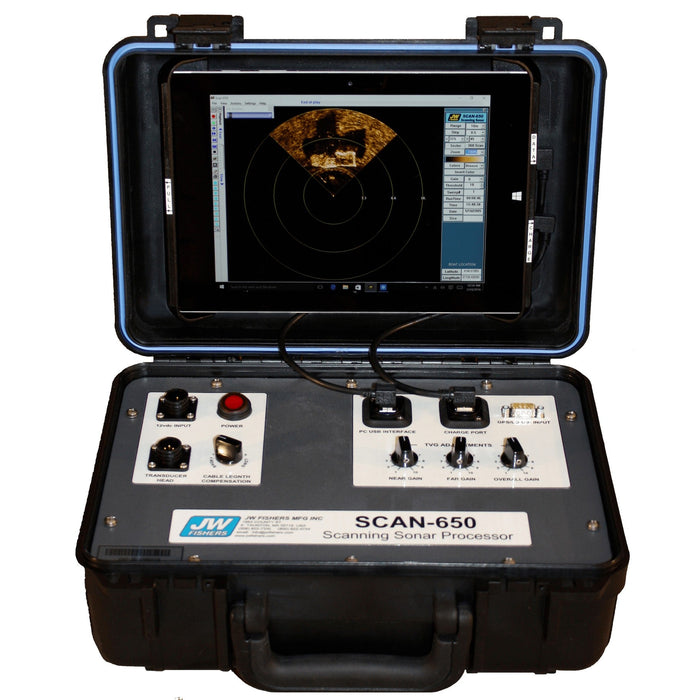 JW FISHERS Scan - 650 Scanning Sonar Metal Detector