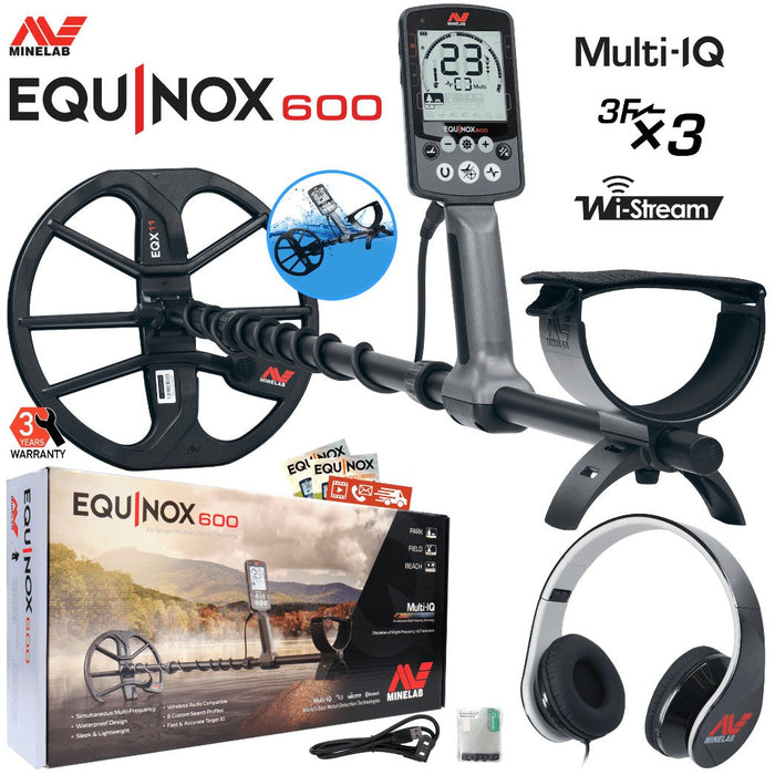 Minelab Equinox 600 Waterproof Metal Detector