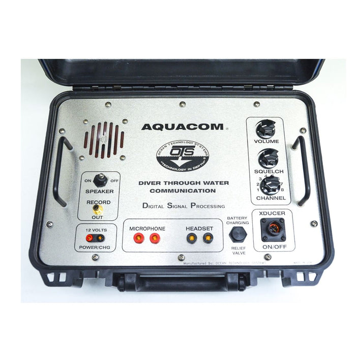 OTS Aquacom SSB 4-Channel, Surface Station. Incl. Hand held mic. & transducer/cable.